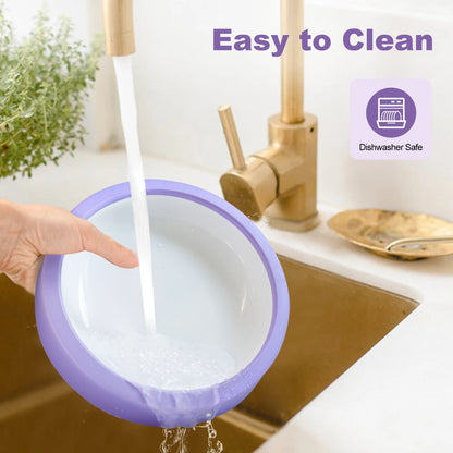 Pet Dog Slow Feeder Bowl Anti-Gulping Design for Healthy Eating - Smarsty
