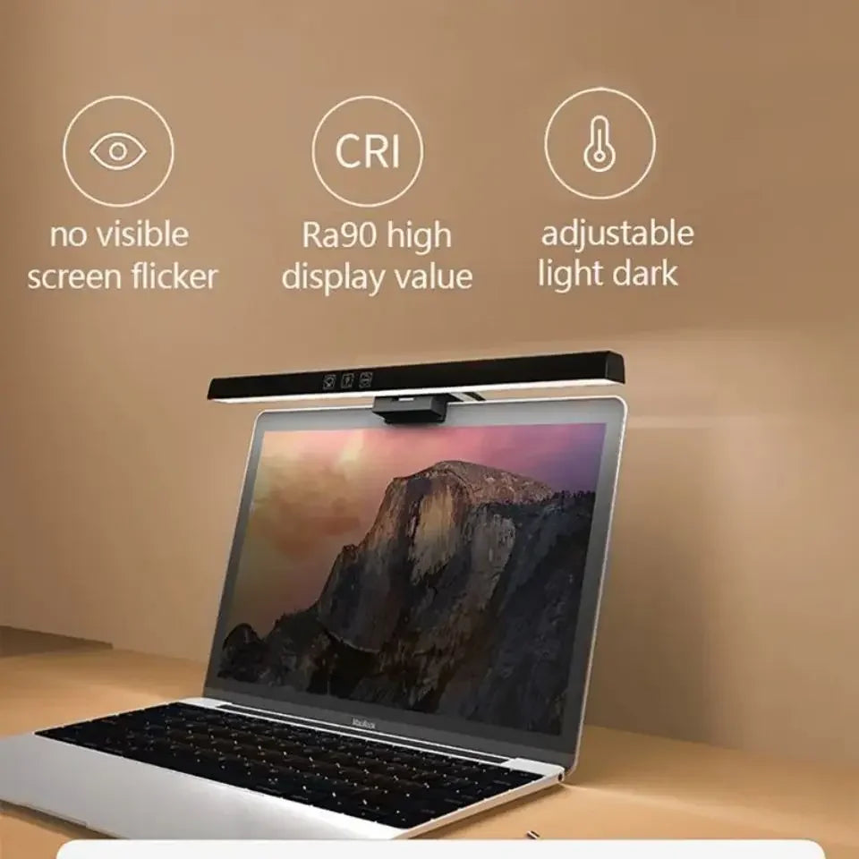 LED Eye-Care Desk Lamp with Stepless Dimming Feature - Smarsty