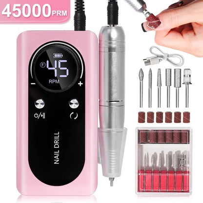 Professional Electric Nail Drill for Manicure Salon - Smarsty