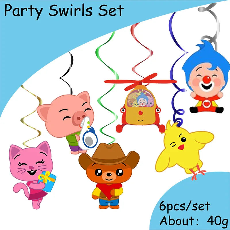 Disney Cartoon Theme Birthday Party Disposable Tableware Set - Smarsty