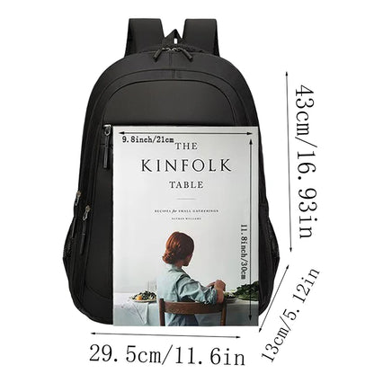 Men's and Women's Fashionable, Versatile, Simple and Compact Large Capacity Backpack