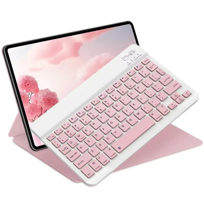 Bluetooth Keyboard for iPad 10th Generation iPad Pro 13 12 11 10 9 8 7 Inch iPad Air 13 11th iPad Mini Samsung Xiaomi Tablets - Smarsty