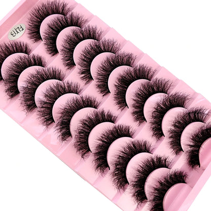 Handmade Faux Mink Eyelashes for Natural Look - Smarsty
