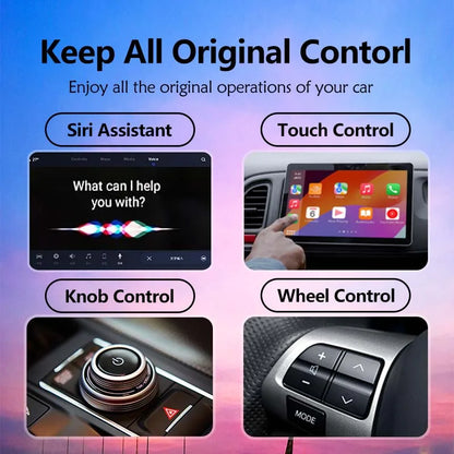 Wireless CarPlay Android Auto 2in1 Adapter Fast Connect - Smarsty