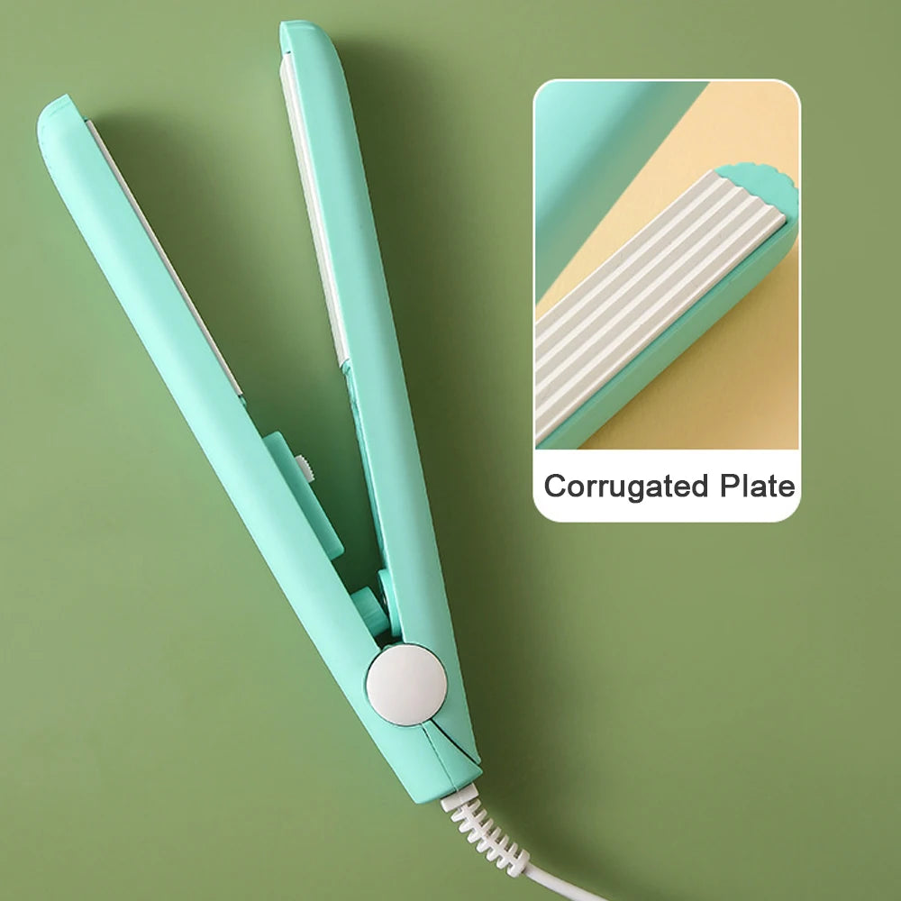 Mini Hair Curler With Ceramic Plates For Effortless Curls - Smarsty