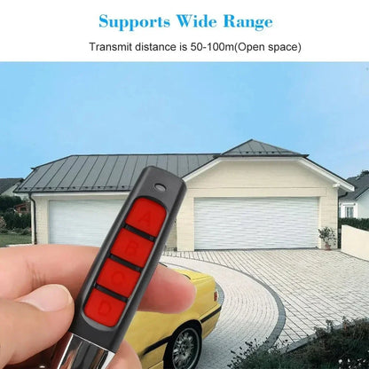 433MHz Keychain Remote Control for Garage Door Cloning - Smarsty