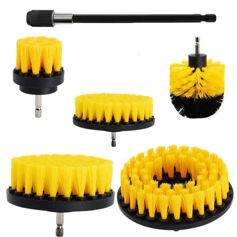 Drill Brush Electric Scrubber Kit For Bathroom Cleaning - Smarsty
