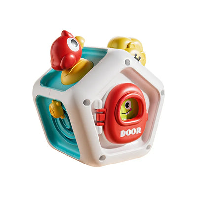 Montessori Sensory Toys Baby Busy Cube Activity Travel Toy Educational Learning Fidget Toys for Fine Motor Skills Children Gift - Smarsty
