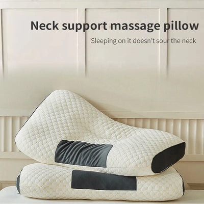 Cervical Neck Pillow for Sleep and Massage Support - Smarsty