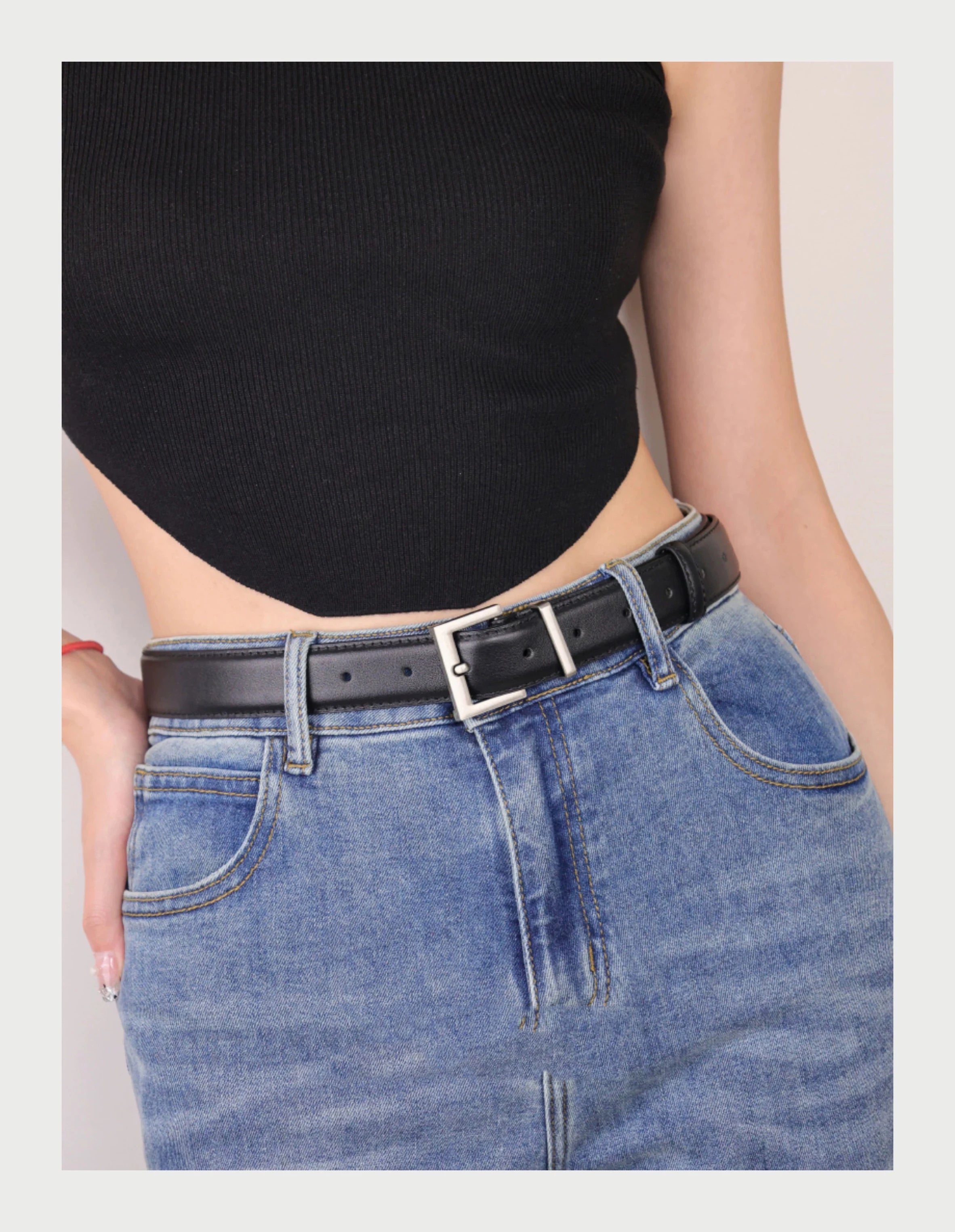 Luxury Double Genuine Leather Belt for Women - Smarsty