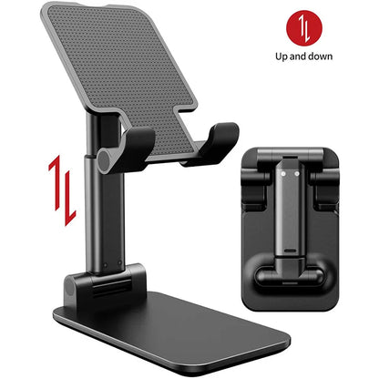 Foldable ABS Phone Stand for Desktop and Tablet Holder - Smarsty