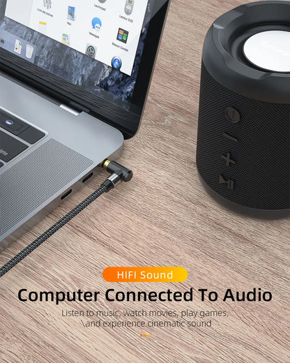 Essager 3.5mm Aux Audio Cable for Clear Sound - Smarsty