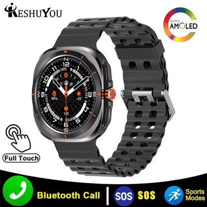 Smart Watch with Heart Rate Monitor and AMOLED Screen - Smarsty