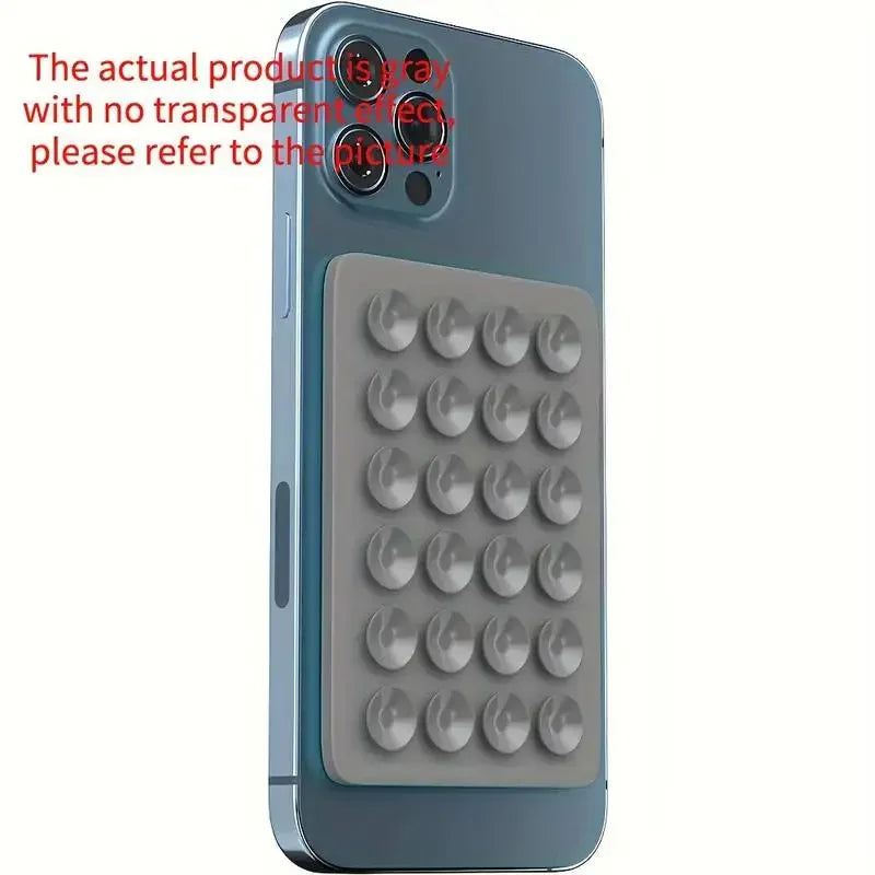 Silicone Suction Phone Holder Wall Mount Anti Slip Stand - Smarsty