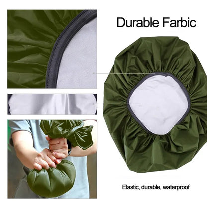 60L Waterproof Backpack Cover Dustproof Rain Cover For Backpack Rainproof Cover Outdoor Camping Hiking Climbing Bag