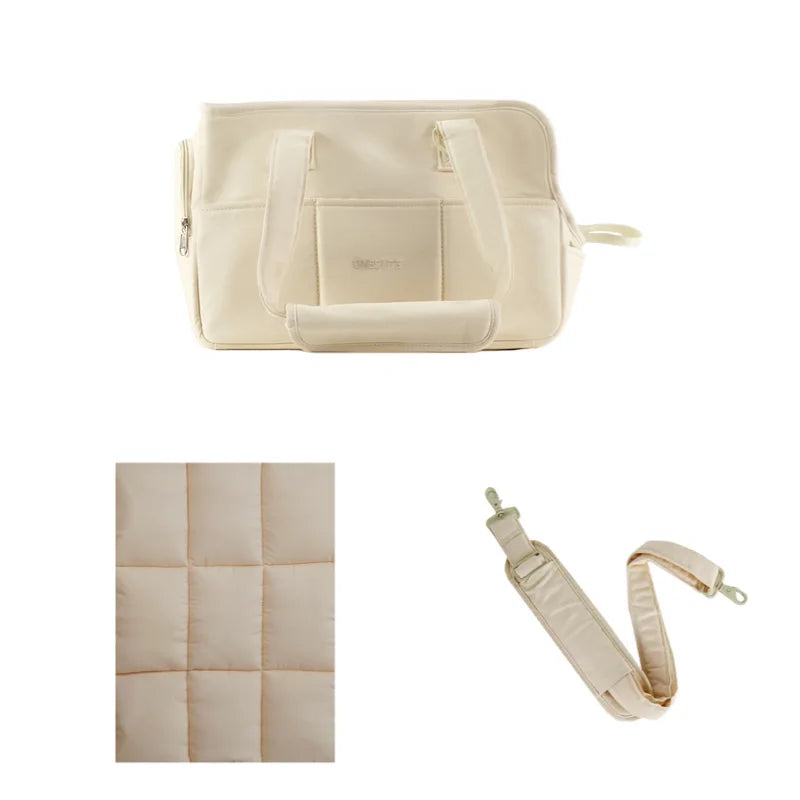 Portable Dog Carrier Bag for Small Pets Comfort and Style - Smarsty