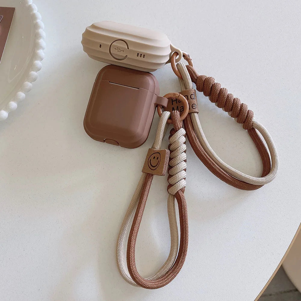 Caramel Silicone Earphone Case with Bracelet Protection - Smarsty