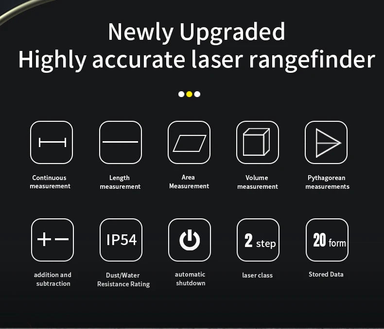 Snakol Laser Distance Meter with High Accuracy Measurement - Smarsty