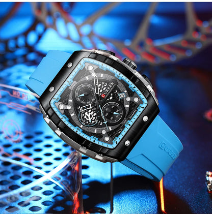 Curren Sports Large Dial Casual Quartz Watch - Smarsty