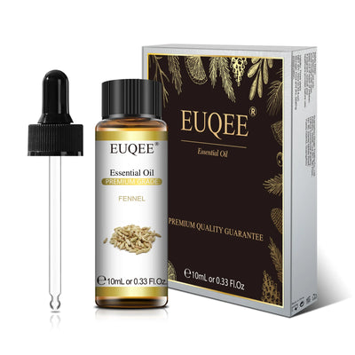 EUQEE 10ml Pure Natural Essential Oil Lavender Jasmine Eucalyptus Vanilla Sandalwood Sweet Orange Lemon Oregano Neroli Fragrance - Smarsty