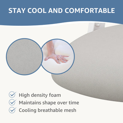 Mesh Ergonomic Office Computer Desk Chair Flip-up Arms Adjustable Headrests Comfortable Lumbar Support For Home Office - Smarsty