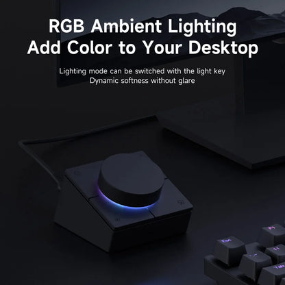 USB C Hub Docking Station Shortcut Buttons Volume Control