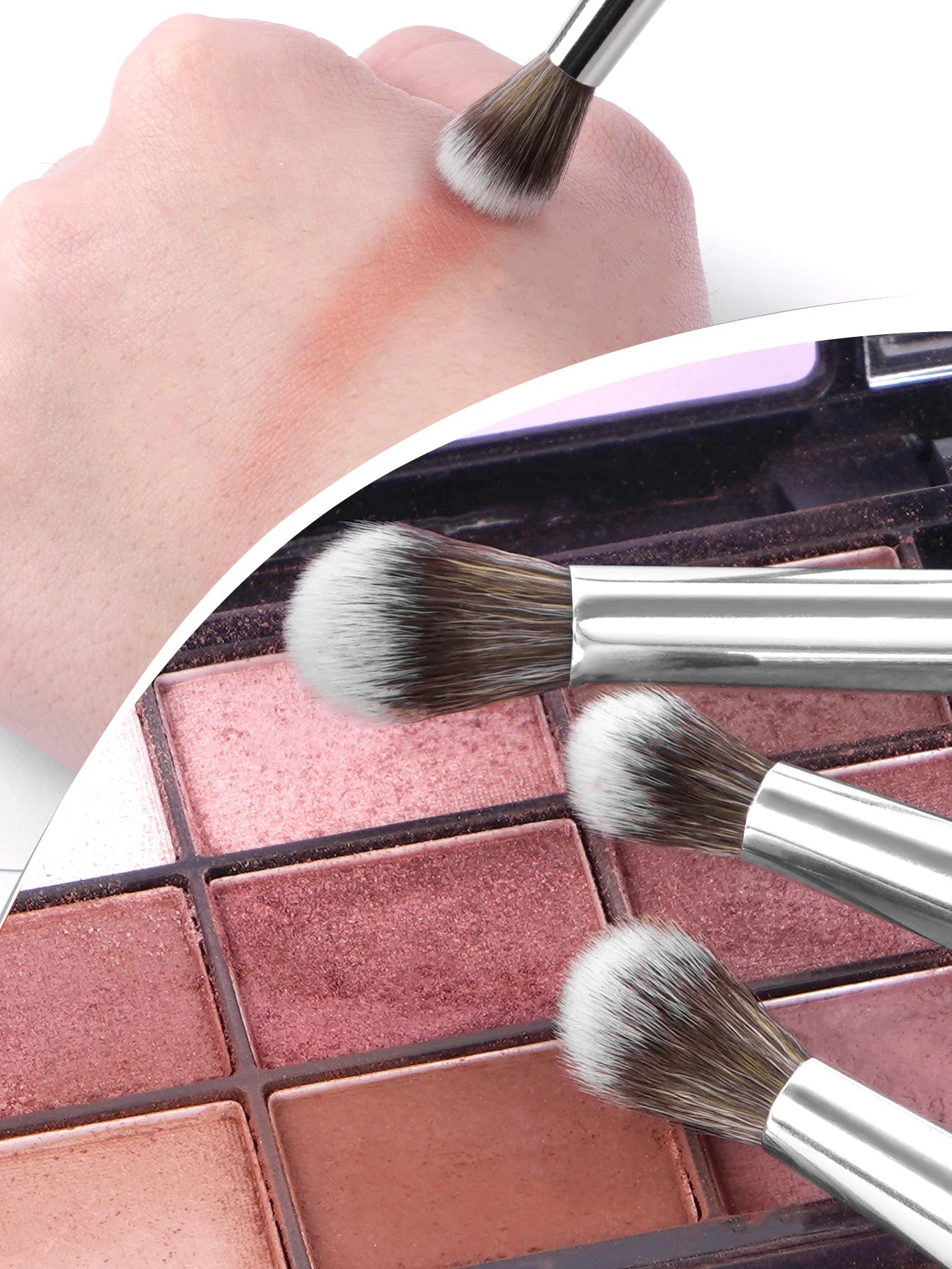 MAANGE 5 Piece Makeup Brush Set for Flawless Application - Smarsty
