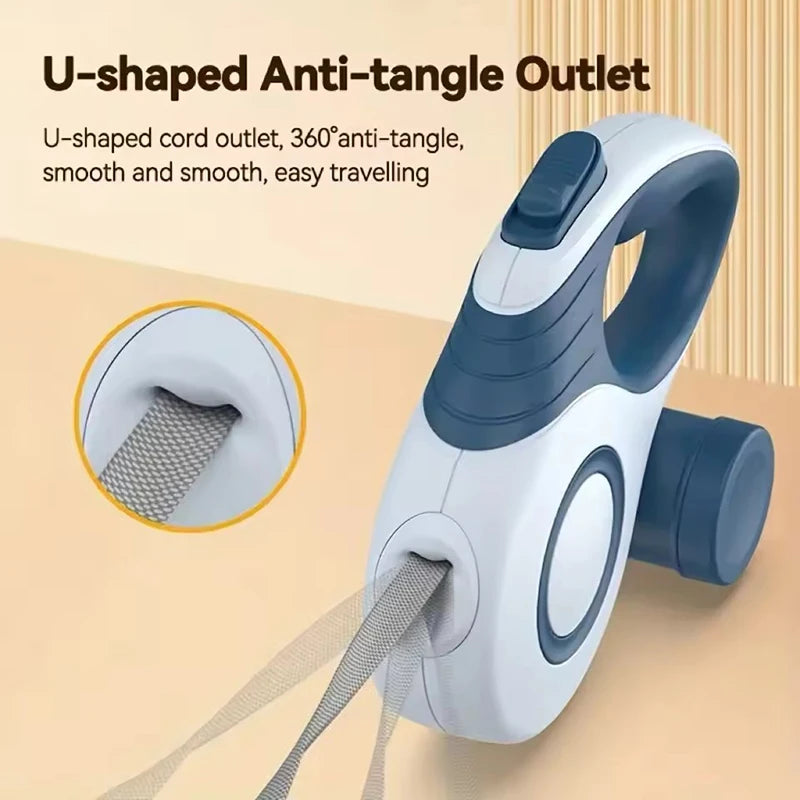 5M Automatic Retractable Dog Leash for Easy Outdoor Walks - Smarsty