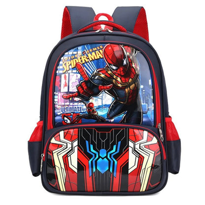Lightweight Cartoon Spider Man Kids Backpack for Boys - Smarsty
