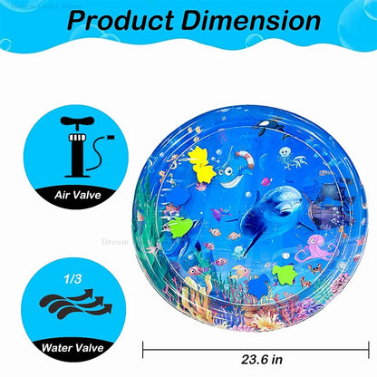 Inflatable Pet Water Play Mat for Cats and Dogs - Smarsty