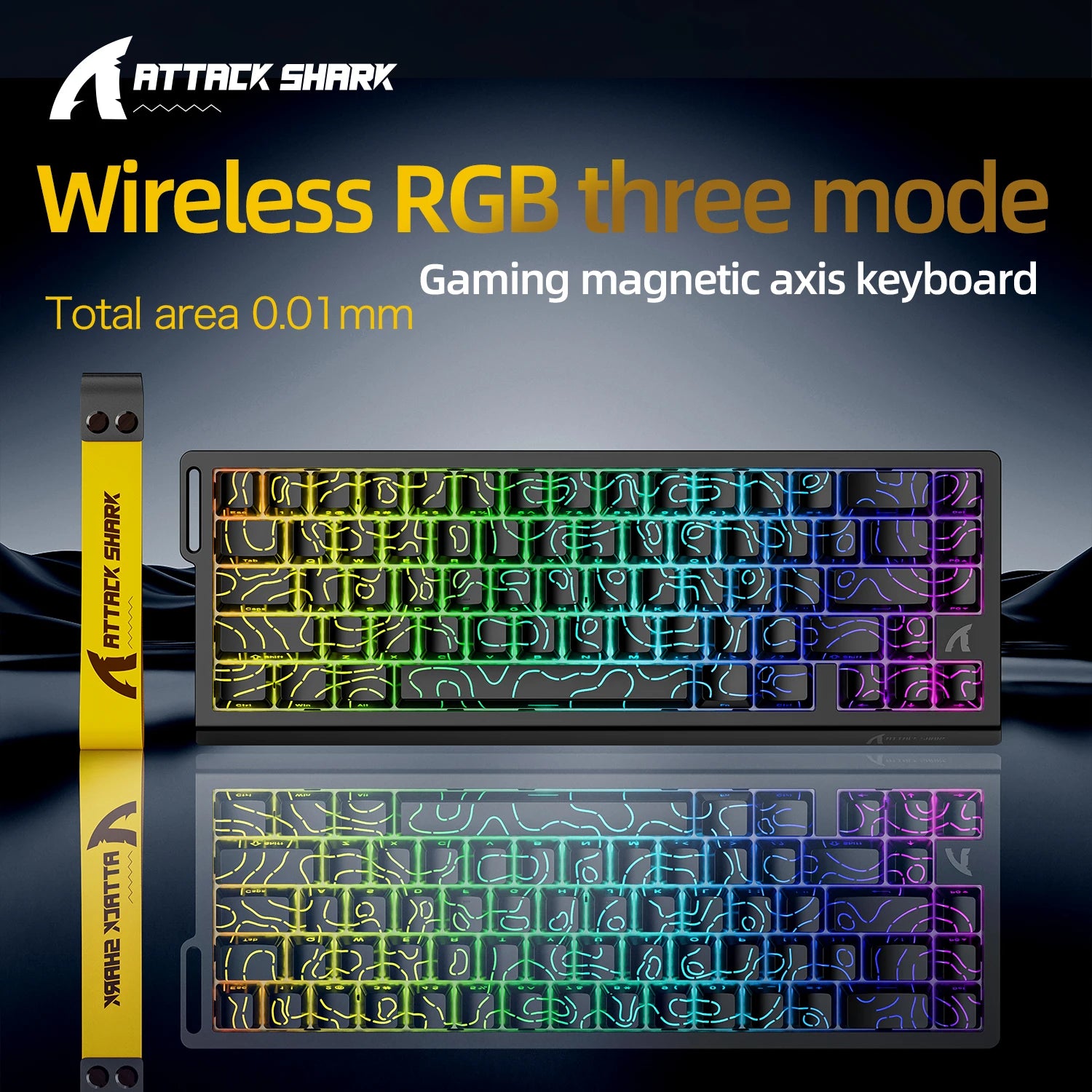 Mechanical Gaming Keyboard With 8000Hz Polling Rate Pro