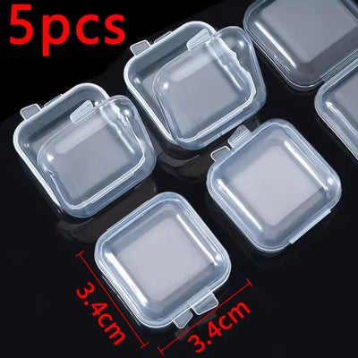 Small Plastic Storage Box for Jewelry Beads and Earring Organizer - Smarsty