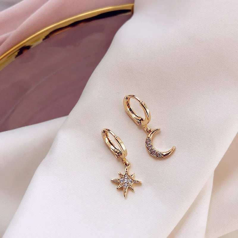 Fashion Metal Pearl Drop Earrings for Women Stylish Jewelry - Smarsty
