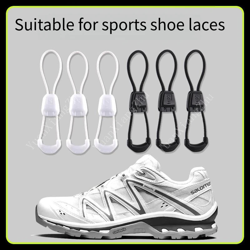 New No tie Shoe laces Round Tennis Laces Without ties Adult Kids Quality Running Sneakers Shoelaces Black White Shoes Accesories - Smarsty