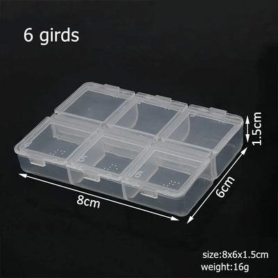 Plastic Storage Box Organizer for DIY Jewelry Crafts - Smarsty