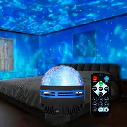 USB LED Starry Sky Projector Night Light with Remote - Smarsty