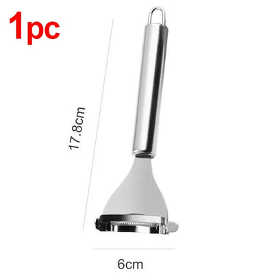 Stainless Steel Corn Peeler Serrated Corn Stripper Peelers Cob Shaver Planer Thresher Cutter Kitchen Fruit Vegetable Gadget Tool by Smarsty