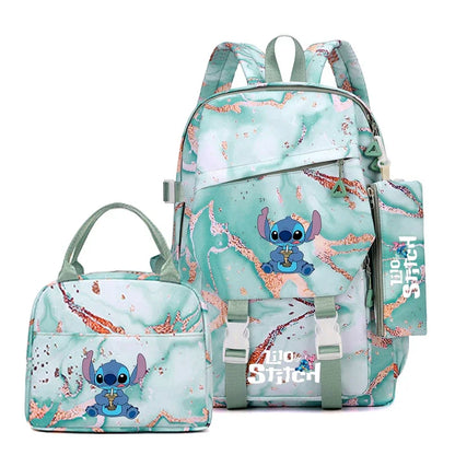 Large Capacity Backpack with Insulated Lunch Bag Pockets - Smarsty