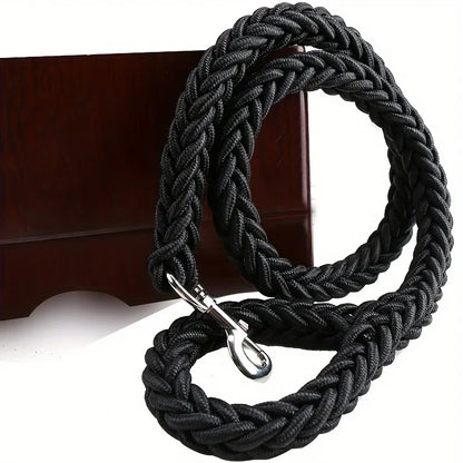 Comfort-Strong 5-Foot Braided Dog Leash for Training - Smarsty