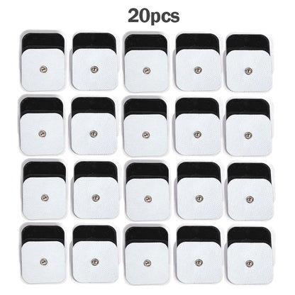 Reusable 5x5cm Electrode Pads for Muscle Relief - Smarsty