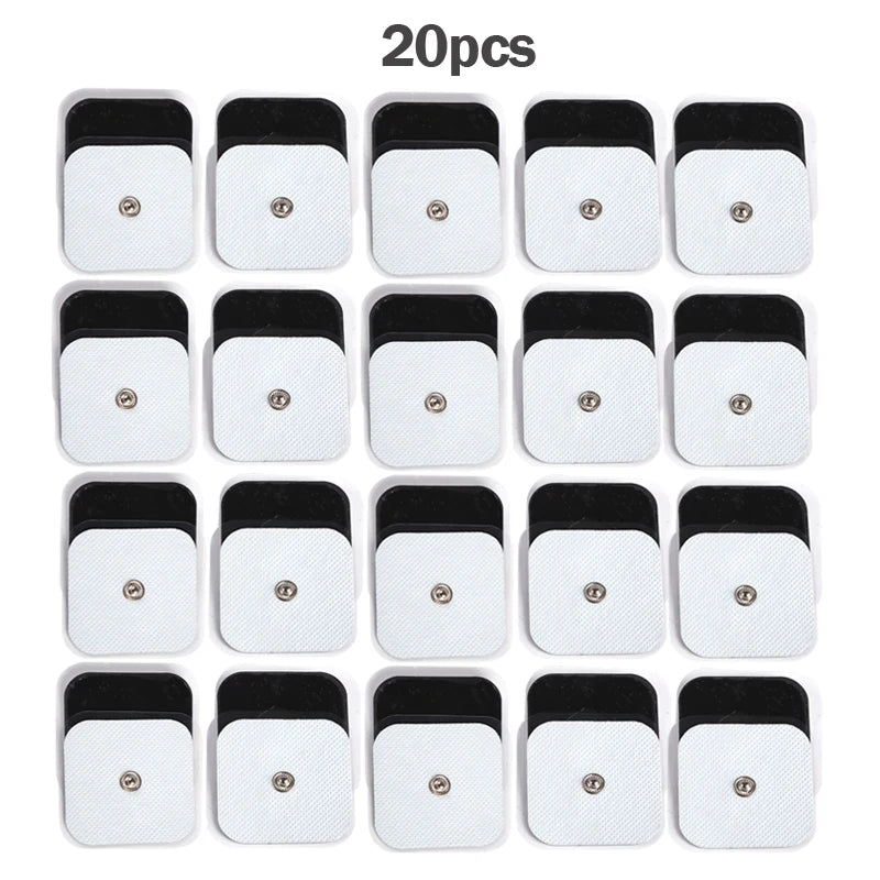 Reusable 5x5cm Electrode Pads for Muscle Relief - Smarsty