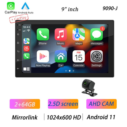 Android Auto Car Stereo 7 9 10Inch IPS Display GPS - Smarsty
