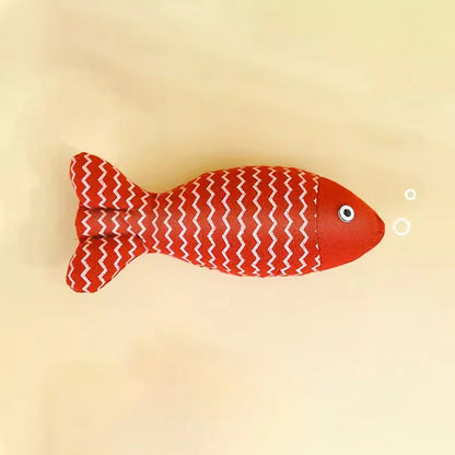 Interactive Cat Fish Toy With Catnip For Playful Kittens - Smarsty