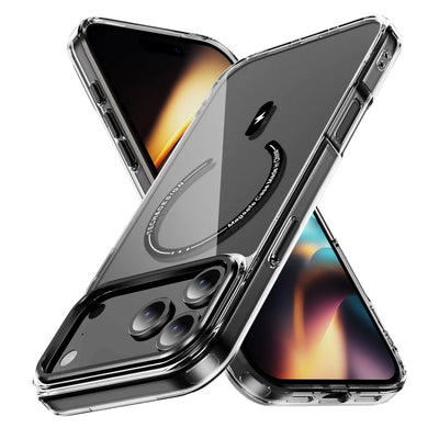 Luxury Phantom HD Transparent for Magsafe Magnetic Phone Case for iPhone 17 Air 16 15 14 Plus 13 12 11 Pro Max Shcokproof Cover