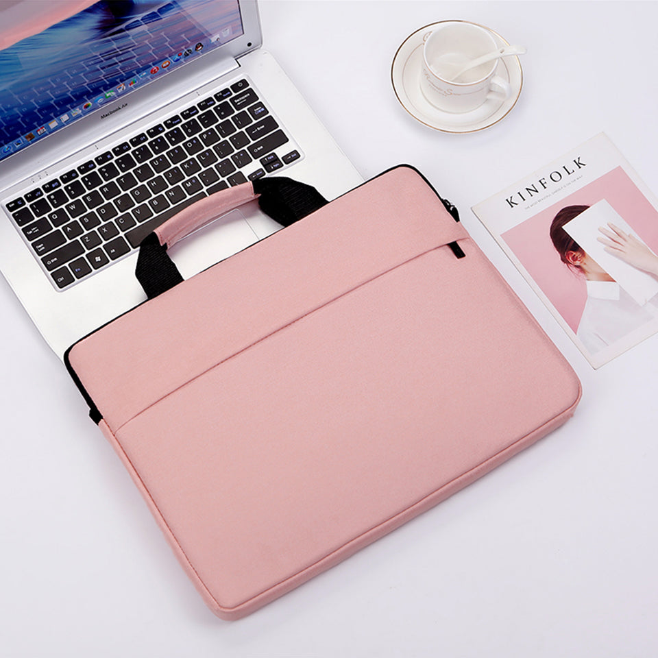 Velvet Shock Absorbing Laptop Bag For Women Travel Comfort