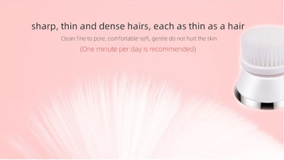 Electric Facial Cleansing Brush with Sonic Technology - Smarsty