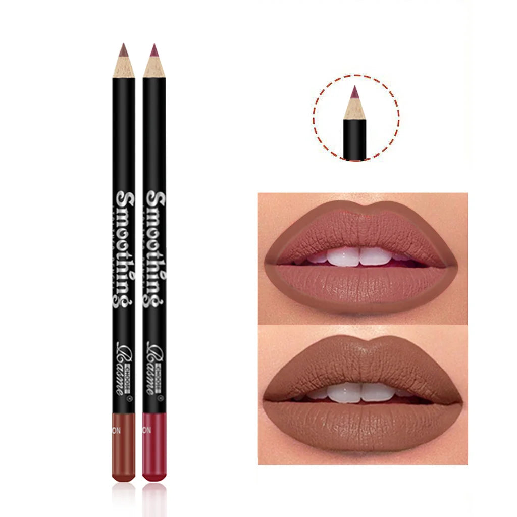 Luxury Matte Lip Liner for Long-Lasting Smooth Application - Smarsty