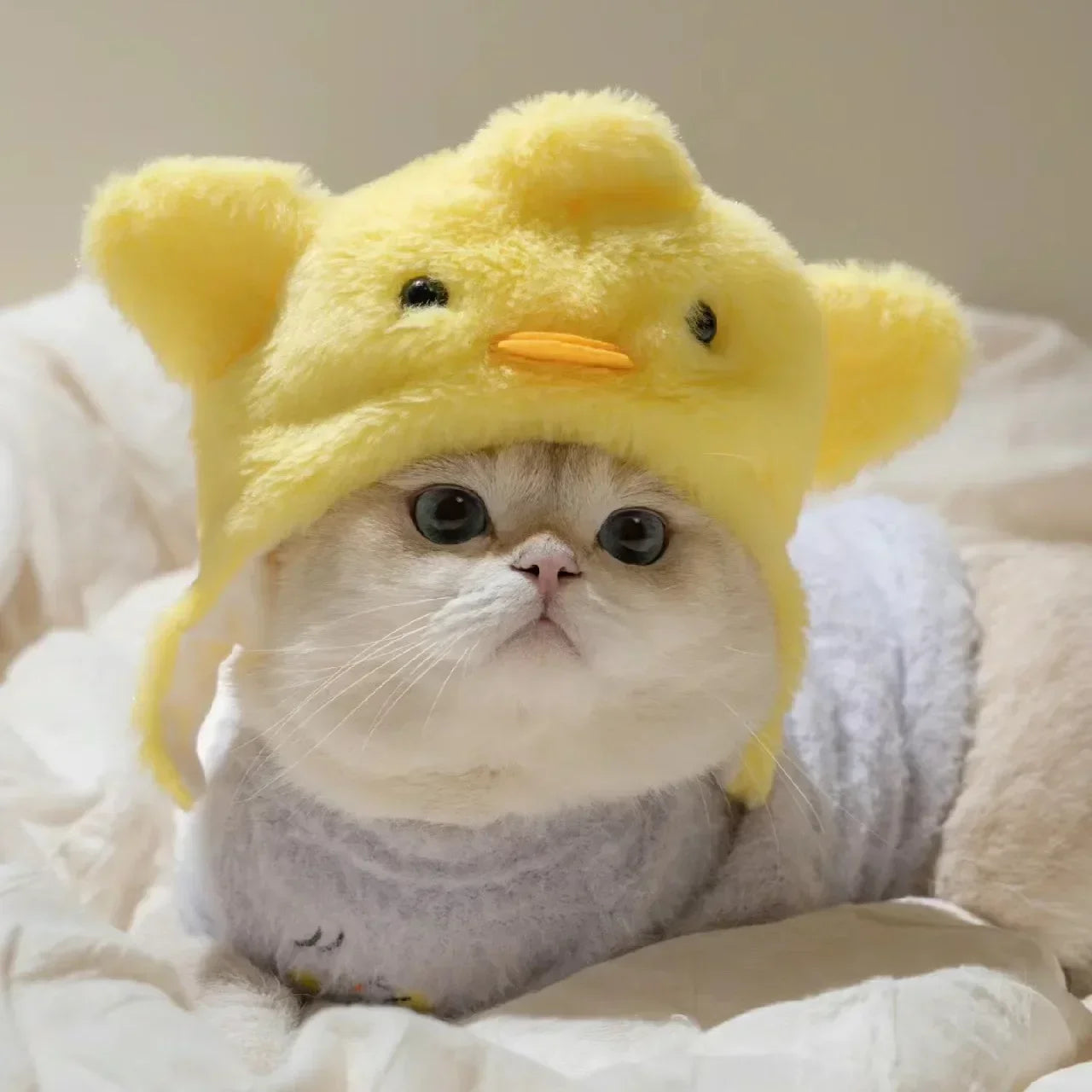 Cute Cat Dog Plush Hat for Warm Cosplay Fun - Smarsty