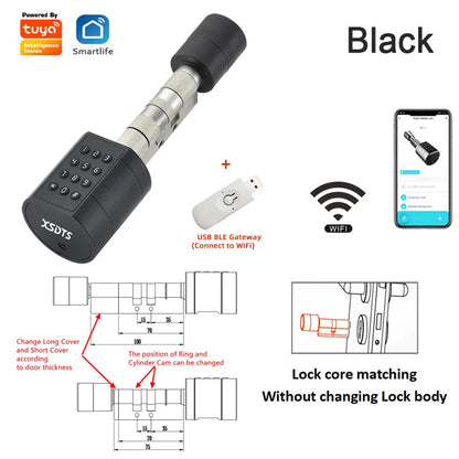 Smart Fingerprint Door Lock with Remote Control - Smarsty