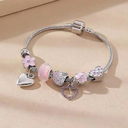Women's Beaded Love Bracelet for Daily Style - Smarsty